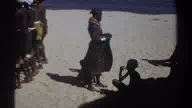 Khartoum Sudan (1969): A Group Dancing A Victory Dance In The Sand On The Beach
