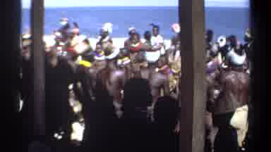 Khartoum Sudan (1969): African Tribe Mating Ritual On A Sunny Day At The Beach