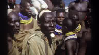 Khartoum Sudan (1969): African Culture Dancing Outside On Beach With Lots Of