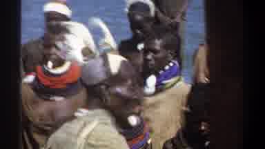 Khartoum Sudan (1969): African Natives In Ceremonial Dress And Jewelry Dancing On