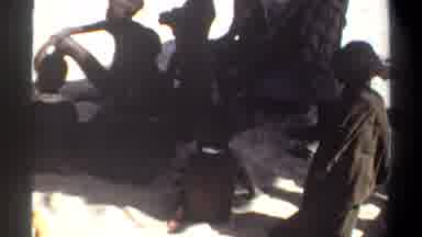 Khartoum Sudan (1969): African American Natives Gathering While Under A Tent While