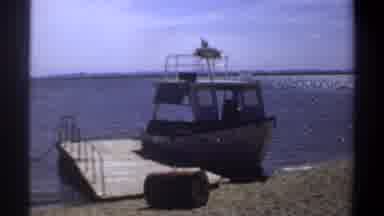 Khartoum Sudan (1969): Boat Shore Dock Wood Barrel Waves Sun Summer Hot Vacation