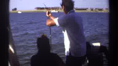 Khartoum Sudan (1969): Men Fighting Off Of A Small Boat And Walking Around With
