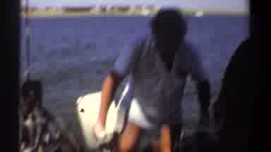 Khartoum Sudan (1969): Enjoying A Day Out At Sea With Friends And The Locals