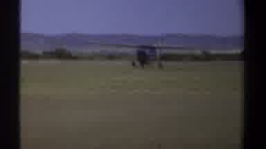 Khartoum Sudan (1969): Looping Vintage Airplane Footage At An Airfield Multiple
