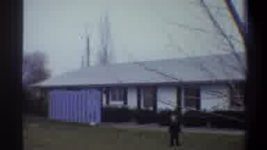 Troy New York USA (1973): A Little White Boy Standing In An All Black Suit In