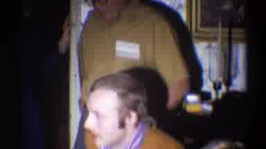 Troy New York USA (1973): People Gathered In A Living Room Enjoying A Good