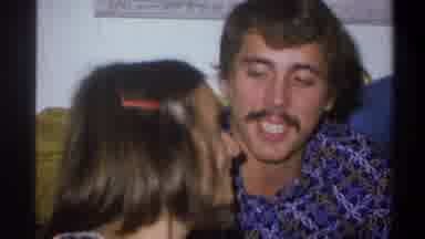 Troy New York USA (1973): Father Love Playing With Kid Speech Training Home Cute