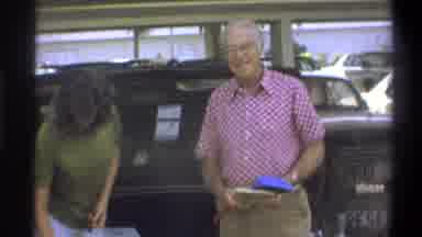 Troy New York USA (1973): Family Car Day Goal Moment