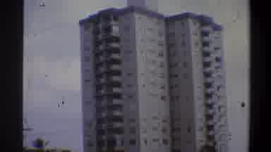 Troy New York USA (1973): Apartment Island In The Sky High Rise You Can See For