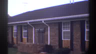 Gainsville Florida USA (1974): Video Of The Front Of A House