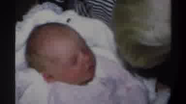 Gainsville Florida USA (1974): Our Newborn Baby And His Little Brother Helping To