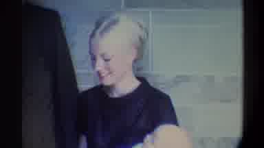 Gainsville Florida USA (1974): Union Couple Baptism Child Ceremony Religious