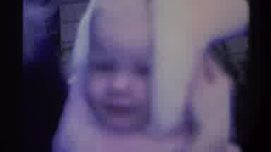 Gainsville Florida USA (1974): Baby Child Mother Ride Joy Moment Family