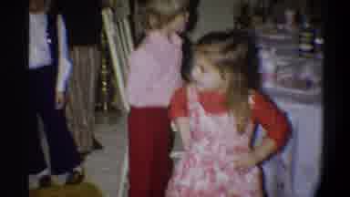 Gainsville Florida USA (1974): Birthday Party Or Perhaps A Christmas Celebration
