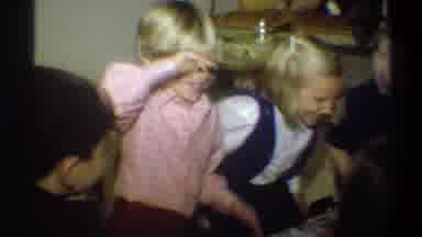 Gainsville Florida USA (1974): Many Children Gathered But There Is One That Stands