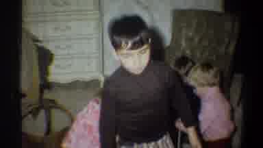 Gainsville Florida USA (1974): Boy Runs Out And Becomes A Very Cheerful Girl And