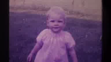 Gainsville Florida USA (1974): Two Very Happy Children Smiling And Playing And