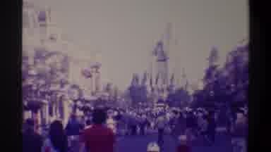 Gainsville Florida USA (1974): Children And Adults Walking Around Landscaped Area