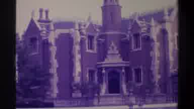 Gainsville Florida USA (1974): A Home That Looks Like A Castle For The Rich And