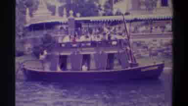 Gainsville Florida USA (1974): Boat With Passengers