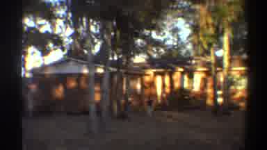 Gainsville Florida USA (1975): Four Children Eating At The Kid's Table In A