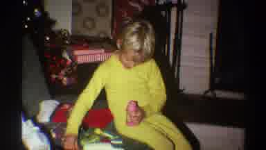 Gainsville Florida USA (1975): A Family Celebrates Christmas Through Being