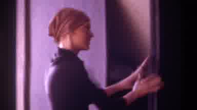 Gainsville Florida USA (1975): A Girl Practicing Cat Walk In Her !!Br0ken!! Is
