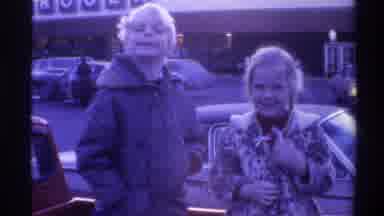 Gainsville Florida USA (1975): Two Cute Siblings Are Smiling And Posing For The