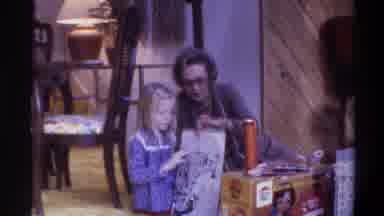 Gainsville Florida USA (1975): Grandmother Spending Time With Her Granddaughter