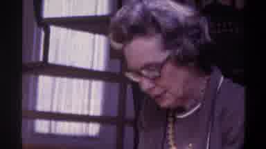 Gainsville Florida USA (1975): Old Women Teaching At School