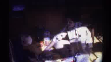 Gainsville Florida USA (1975): View Of Child Counting Gifts And Christmas Debris