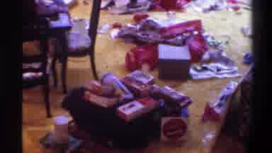 Gainsville Florida USA (1975): Floor After Opening Christmas Presents In Living