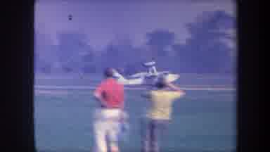 Volmer Yucaipa California USA (1959): Group Of People Standing Outside Watching An