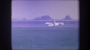 Volmer Yucaipa California USA (1959): Takeoff Of A Plane On A Takeoff Strips In A