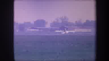Volmer Yucaipa California USA (1959): A Small Plane On A Small Airstrip With A