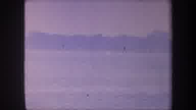 Volmer Yucaipa California USA (1959): A Boat On The The From Afar