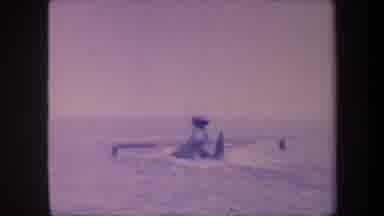 Volmer Yucaipa California USA (1959): Seaplane Taking Off Of Water From The Ocean