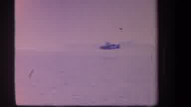 Volmer Yucaipa California USA (1959): Hydroplane Giving A Brim Bordering The Sea