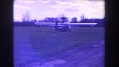 Volmer Yucaipa California USA (1963): Airplane Trying To Take Off Or Landing