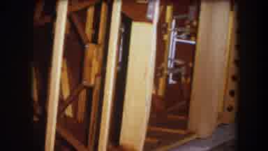 Volmer Yucaipa California USA (1964): Wall Insulation: Checking The Wall Beams