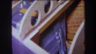 Volmer Yucaipa California USA (1964): View Of Pine Planks And Silver Metal