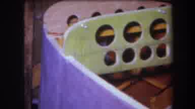 Volmer Yucaipa California USA (1964): View Of Wooden Green Instrument Panel In