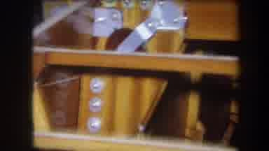 Volmer Yucaipa California USA (1964): Camera Pans Around Wooden Object
