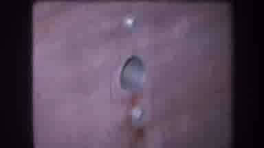 Volmer Yucaipa California USA (1964): Clip Showing Hole In Wood For Building A
