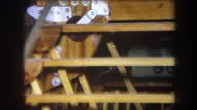 Volmer Yucaipa California USA (1964): View Of Yellow Instrument Panel Of Wooden