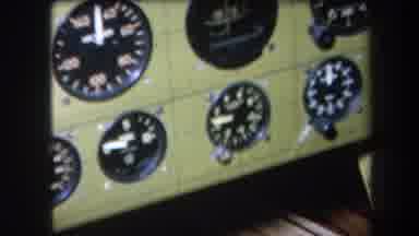 Volmer Yucaipa California USA (1964): Recording Of A Cockpit Showing Gauges