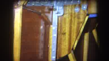 Volmer Yucaipa California USA (1964): Yellow Brown Wooden Boards And Metal