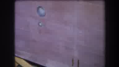 Volmer Yucaipa California USA (1964): Shiny Circular Figures On A Seemingly Brown