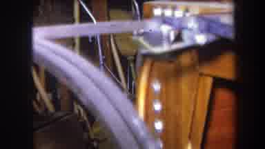 Volmer Yucaipa California USA (1964): Inside Some Wooden And Metal Construction